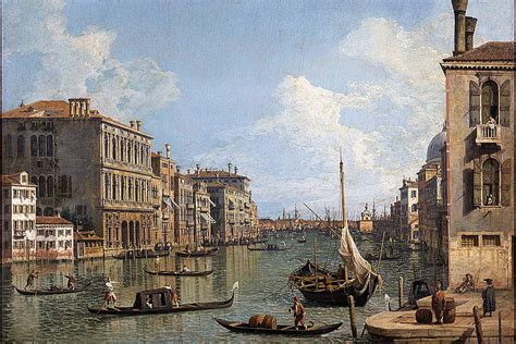 “A Veduta di Venezia con Canal Grande” – A Captivating Tapestry of Baroque Splendor!