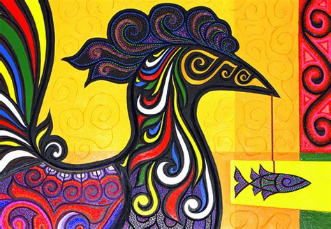  Sarimanok! Um Mergulho nos Símbolos de Prosperidade e Pureza na Arte Filipina Pré-Colonial